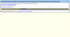 Desktop Screenshot of gprot.spline.de
